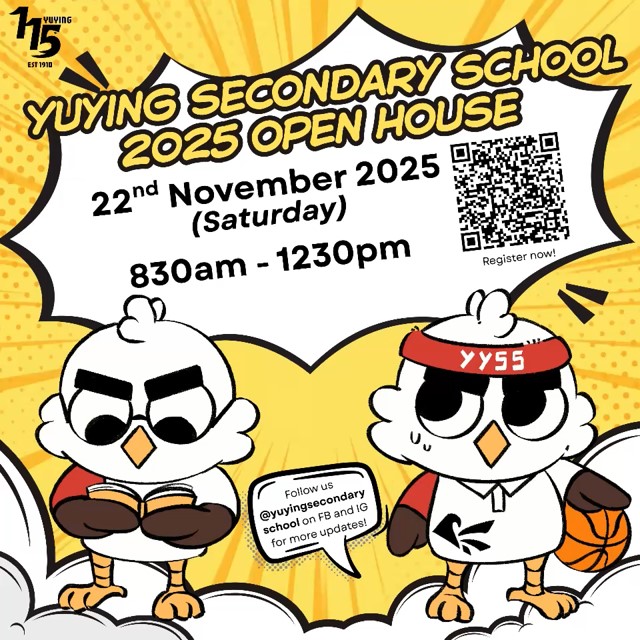 Yuying Open House Poster 1