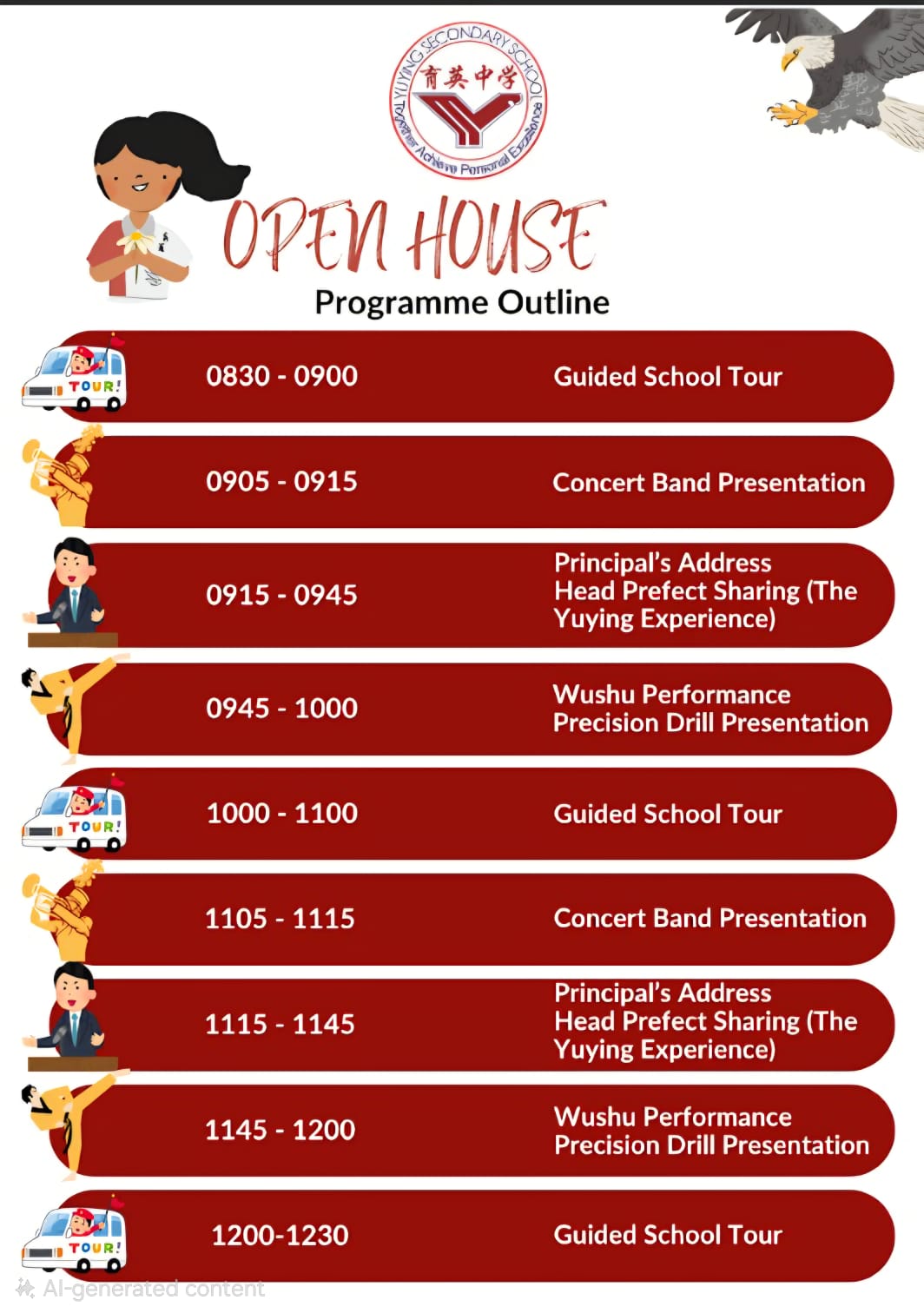 Yuying Open House Programme 2